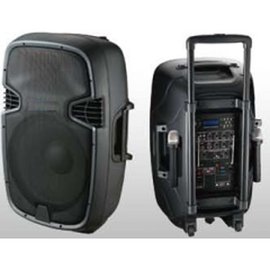 Портативна акустична система BIG JB12RECHARG350 + MP3 / FM / Bluetooth + DC-DC INVERTOR, image 
