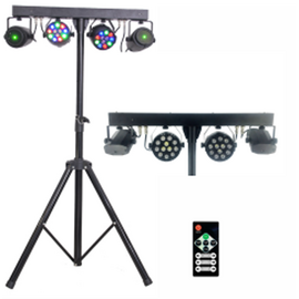 Комплект світлових приладів BIG SET LASER + PAR, image 