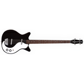 Бас-гітара DANELECTRO 59DC Long Scale Bass (Black), image 