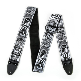 Ремень гитарный Dunlop ILD04 I Love Dust Skulls, фото 