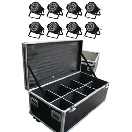 Комплект з 8 парів New Light M-L24-15 LED PAR LIGHT 24 * 15W 6 в 1 RGBWAUv, image 