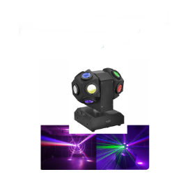 Здвоєна голова BIG FIREBOLL 14 * 12W (4in1) RGBW, image 