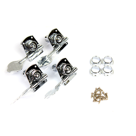 Кілки для бас-гітари FENDER BASS TUNING MACHINES STANDARD-HIGHWAY ONE SERIES CHROME (4), image 