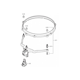 Крепление для барабана TAMA MQM10, фото 