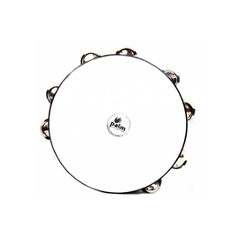 Тамбурин PALM PERCUSSION TAMB-BLK 10 DRUMHEAD TAMBOURINE, фото 
