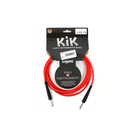 Кабель інструментальний KLOTZ KIK INSTRUMENT CABLE RED 3 M, image 