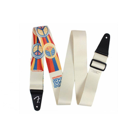 Ремень гитарный FENDER WOODSTOCK STRAP, PEACE, фото 