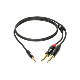 Кабель коммутационный KLOTZ KY5-300 MINILINK PRO Y-CABLE BLACK 3 M, фото 
