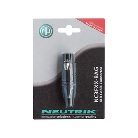 XLR разъем Neutrik NC3FXX-BAG-POS