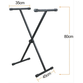 Х-образная стойка для клавишных инструментов PowerLight KS-11B, фото 