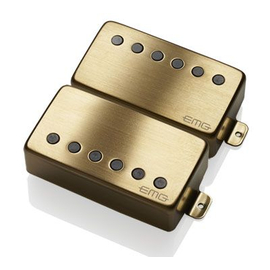 Именной набор звукоснимателей (James Hetfield) EMG JH SET BRUSHED GOLD