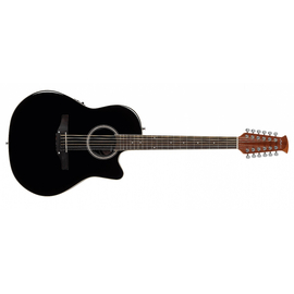 12-струнная электроакустическая гитара Ovation Applause Standard AB2412II-5 Black