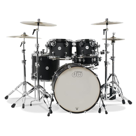 Ударная установка DW Design Series 5-Piece Shell Pack (Black Satin)