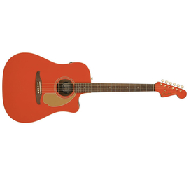 Электроакустическая гитара FENDER REDONDO PLAYER WN FIESTA RED