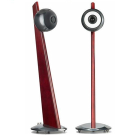 Акустична пара Cabasse Baltic 4 stand version Wild Cherry / Black Pearl, image 