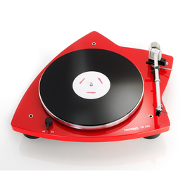 Проигрыватель виниловых дисков Thorens TD 209 (Made in Germany) High gloss Red, фото 