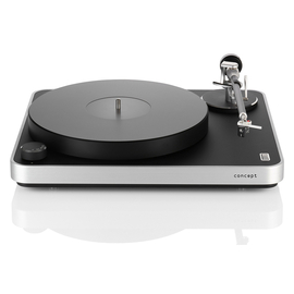 Програвач вінілових дисків Clearaudio Concept Active (MM) Black with silver (all-in-one-system c Фонокоректори і підсилювачем д / навушників), image 
