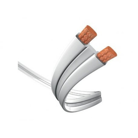 Кабель Inakustik Premium LS-Kabel Flat 2 x 2,5 mm² white 130m, фото 