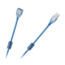 Готовый кабель USB 2.0 папа - мама удлинитель 5м экран+фильтр KPO3866-5
