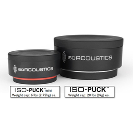 ​Звукоизоляционные подставки под студийные мониторы IsoAcoustics ISO-PUCK-Mini (8 шт.)