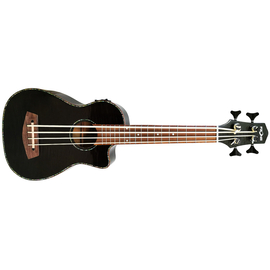 Бас-укулеле со звукоснимателем FZONE FZUB-10SBK Bass Ukulele