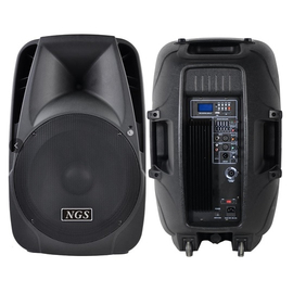 Активная акустическая система NGS PMQ15AQX 15", 300Вт-400Вт