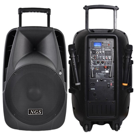 Автономная активная акустическая система NGS PMQ15AVX 15", 300Вт