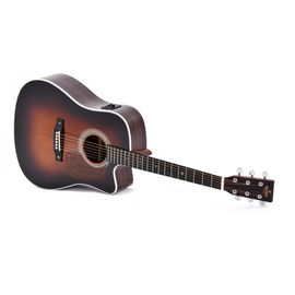 Электроакустическая гитара SIGMA DTC-1E-SB