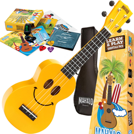 Укулеле сопрано (набор) MAHALO U-SMILE YWK