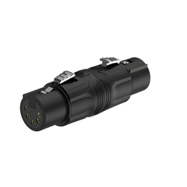 Переходник Roxtone RA5XFF-B 5P XLR female (мама) - 5P XLR female (мама)