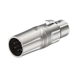 Переходник Roxtone RA5XM3XF 5P XLR male (папа) - 3P XLR female (мама)