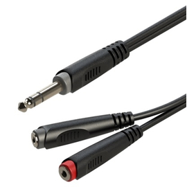 Готовый кабель Roxtone RAYC300L02, 2х1x0.14 кв. мм, вн. диаметр 4x8 мм, 0,2 м