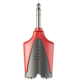 Переходник Roxtone RPAN305 6.3mm jack stereo male (папа) - 2x6.3 jack mono female (мама)