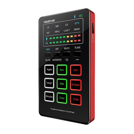 Портативная звуковая карта для веб-трансляций Takstar MX1 mini