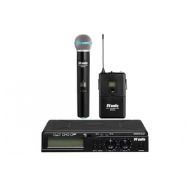 Радиосистема DV audio BGX-24 комбинированная (с ручным и поясным передатчиками)