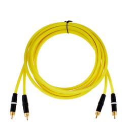 Коммутационный кабель CORDIAL CEON DJ RCA 1,5 Yellow