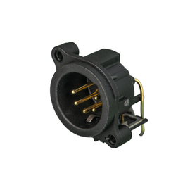 Разъем XLR гнездо "папа" Neutrik NC5MAH