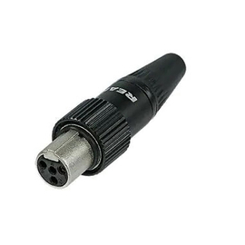 Разъем ​Mini-XLR "мама" REAN by Neutrik RT4FCT-B