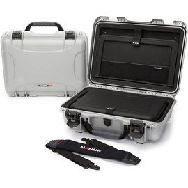 Кейс для ноутбука Nanuk case 923 with Laptop Kit and Strap - Silver