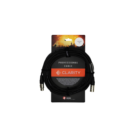 Симметричный (балансный) кабель Clarity XLR-XLR PRO/15m