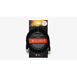 Симметричный (балансный) кабель Clarity XLR-XLR PRO/3m