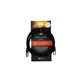 Симметричный (балансный) кабель Clarity XLR-XLR PRO/5m