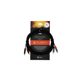 Коммутационный кабель Clarity 2xRCA-2xRCA-B/5m