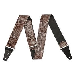 Гитарный ремень FENDER STRAP 2" WILD FAUX SNAKESKIN LEATHER