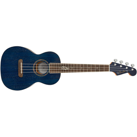 Укулеле з підключенням FENDER DHANI HARRISON UKULELE WN SAPPHIRE BLUE