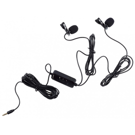 Двойной петличный микрофон CKMOVA LCM5D