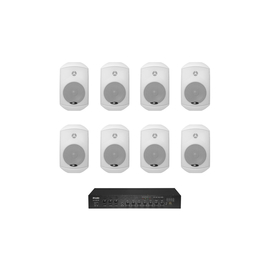 Комплект звуку DV audio LA1208MS5W для приміщення до 160 м.кв.