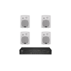 Комплект звуку DV audio LA604PB5W для приміщення до 80 м. кв