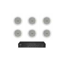 Комплект звуку DV audio LA606C5 для приміщення до 120 м. кв.