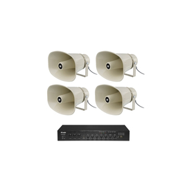 Комплект звуку DV audio LA904HS20 для зони оповіщення до 1200 м. кв.